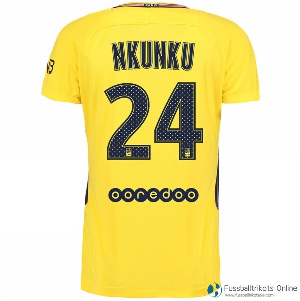 Paris Saint Germain Trikot Auswarts Nkunku 2017-18 Fussballtrikots Günstig